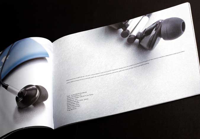 Vtsonic耳機(jī)畫冊設(shè)計，宣傳冊設(shè)計
