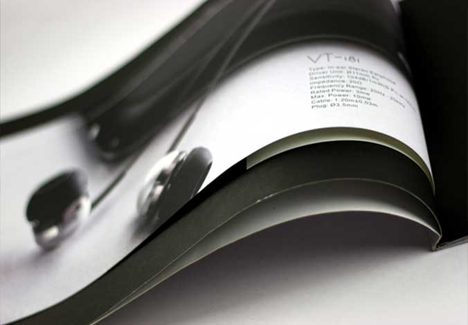Vtsonic耳機(jī)畫冊設(shè)計，宣傳冊設(shè)計